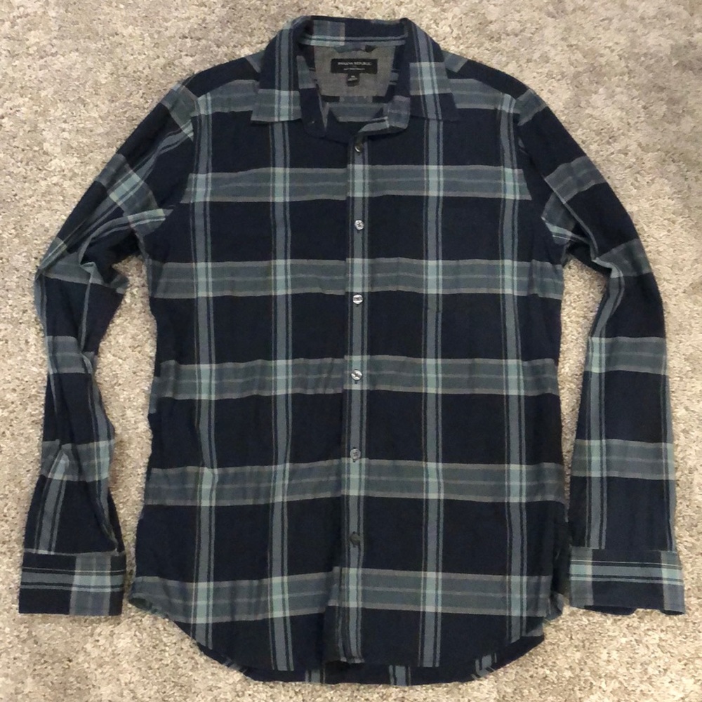 Banana republic slim fit button up